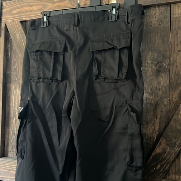 2023 Print Loose Men's Fashion Streetwear Multi-pocket Cargo Pants Y2k Hip Hop - Picture 6 of 15